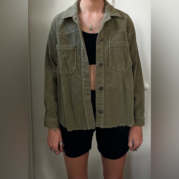 Zara corduroy button up - Picture 3 of 4